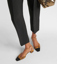 Aquazzura French Flirt 35 leopard-print suede pumps