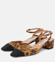 Aquazzura French Flirt 35 leopard-print suede pumps