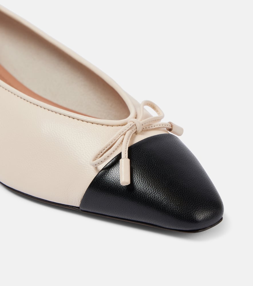 Aquazzura Gioia leather ballet flats