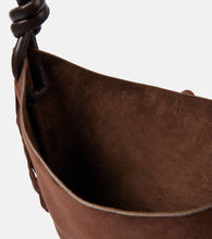 Aquazzura Gytane Medium suede tote bag