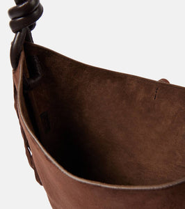 Aquazzura Gytane Medium suede tote bag