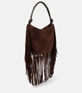 Aquazzura Gytane Medium suede tote bag