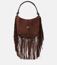 Aquazzura Gytane Medium suede tote bag. Shop Aquazzura Shoulder Bags for women now.