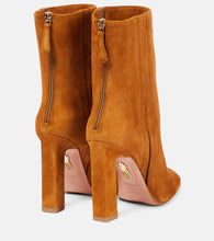 Aquazzura Joplin suede ankle boots