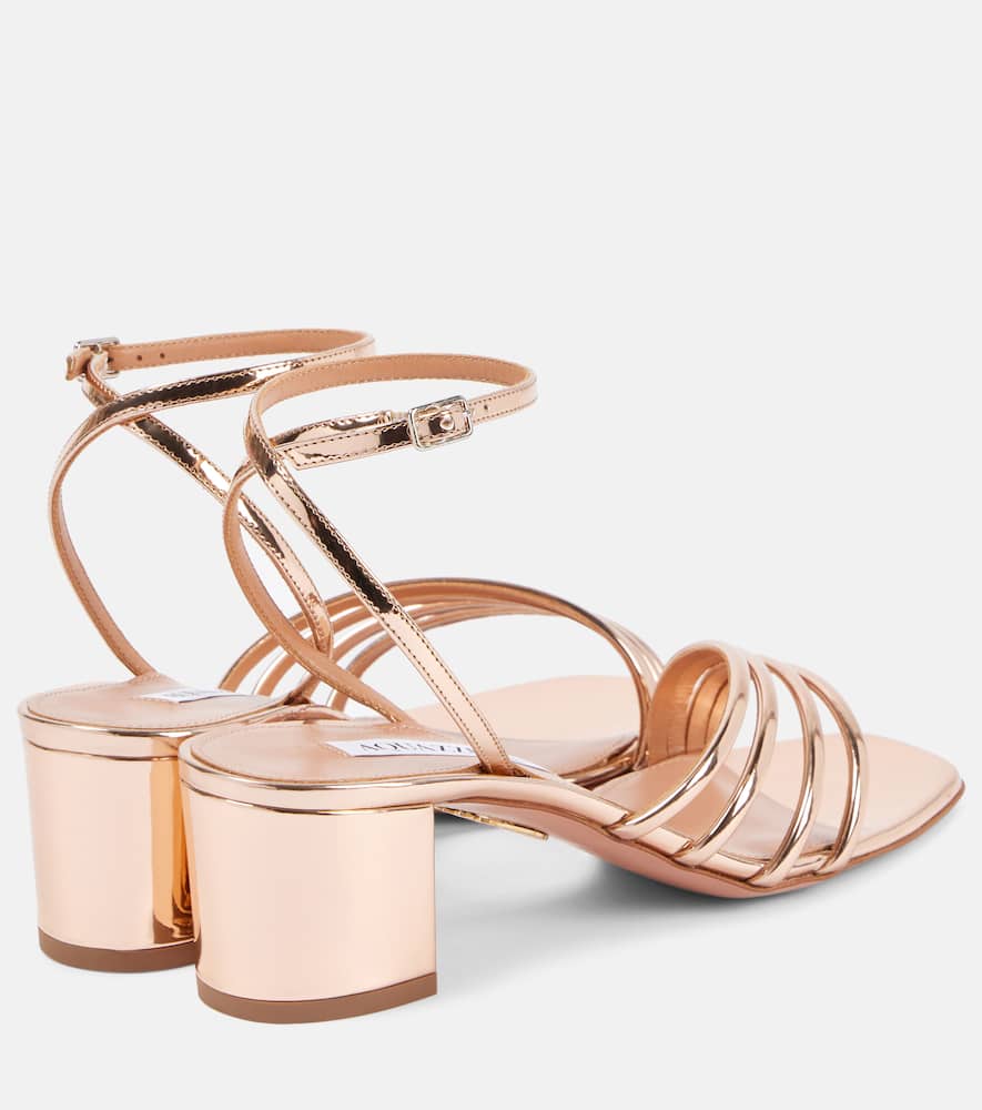 Aquazzura Latour 50 faux leather sandals