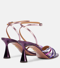 Aquazzura Latour 75 faux leather sandals