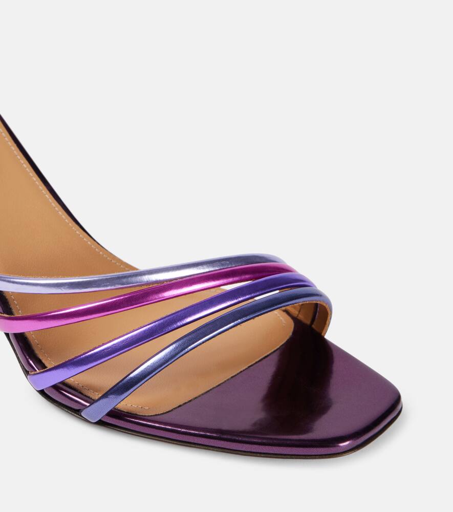 Aquazzura Latour 75 faux leather sandals