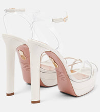 Aquazzura Lido 130 platform sandals