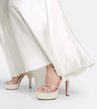 Aquazzura Lido 130 platform sandals
