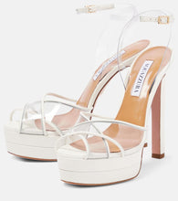 Aquazzura Lido 130 platform sandals