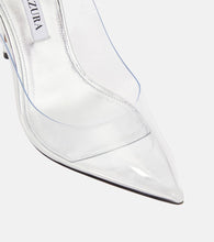 Aquazzura Love Link 105 PVC slingback pumps