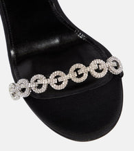 Aquazzura Love Link 105 embellished sandals