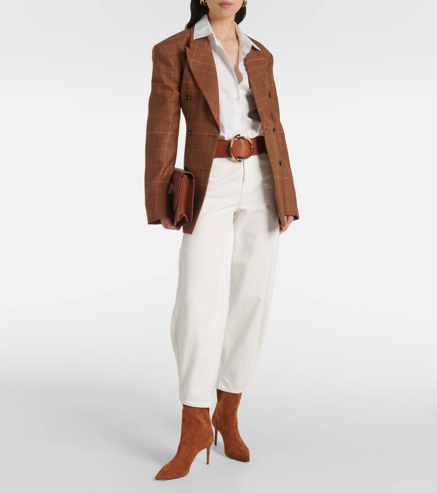 Aquazzura Matignon suede booties