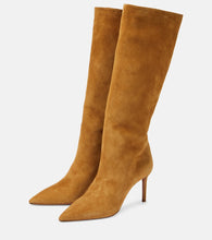 Aquazzura Matignon suede knee-high boots