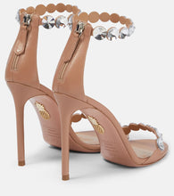 Aquazzura Maxi-Tequila 105 leather sandals