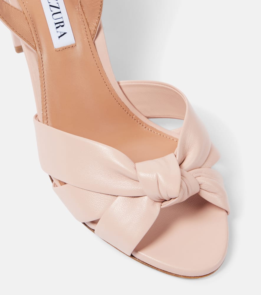 Aquazzura Nina 85 leather sandals