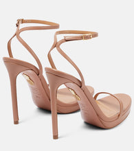 Aquazzura Olie 115 leather platform sandals