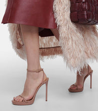 Aquazzura Olie 115 leather platform sandals