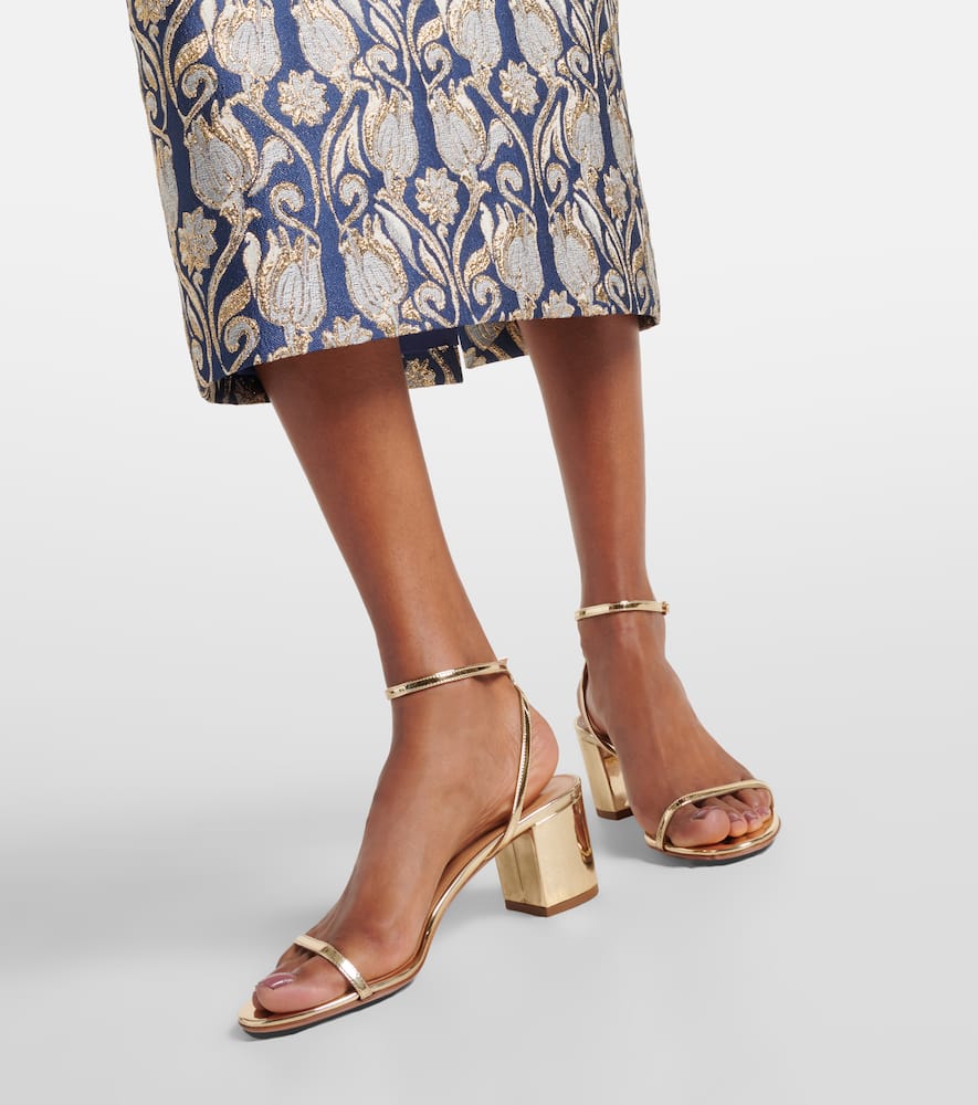 Aquazzura Olie 50 faux leather sandals
