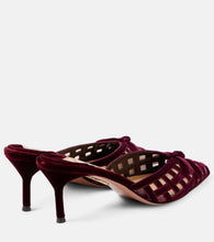 Aquazzura Romance 65 velvet mules