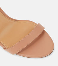 Aquazzura So Nude leather slingback sandals