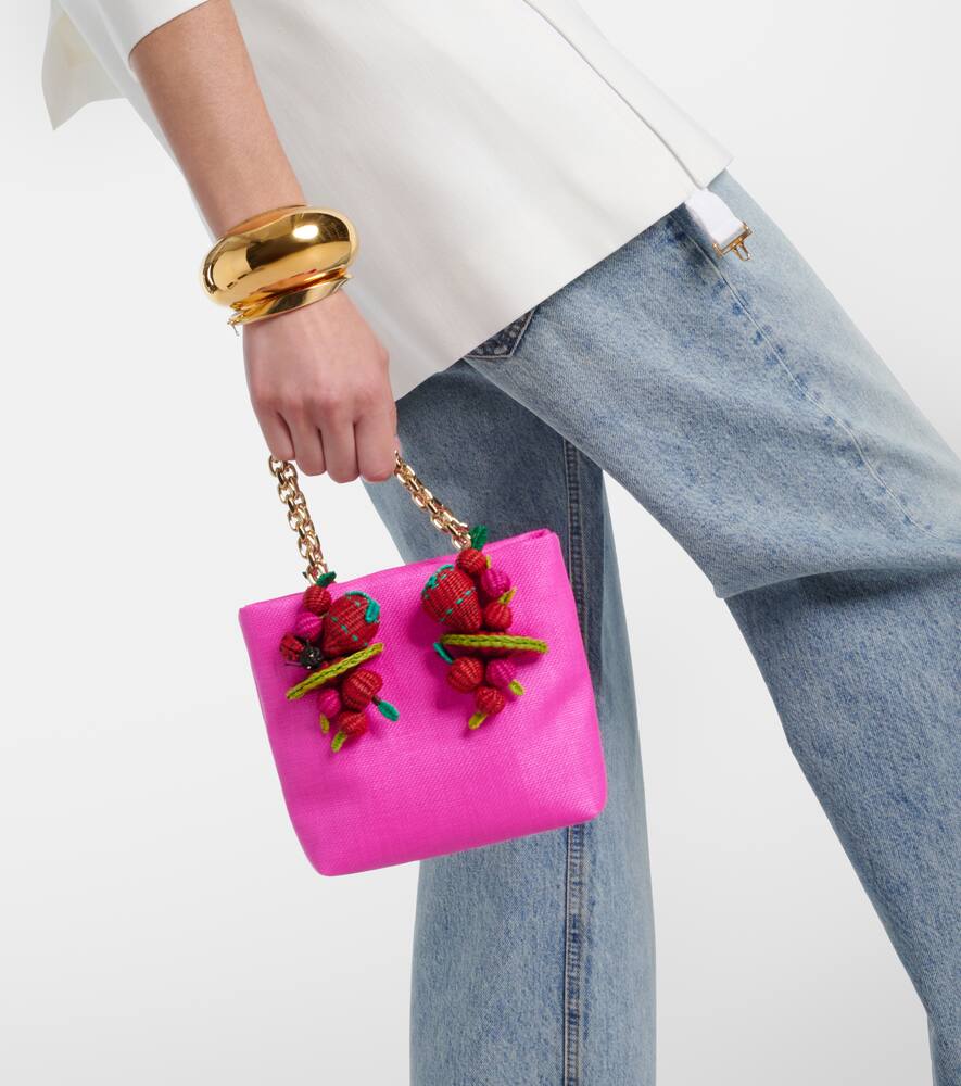 Aquazzura Strawberry Punch Mini tote bag