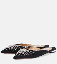 Aquazzura Sunshine embellished mules