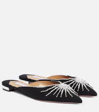 Aquazzura Sunshine embellished mules