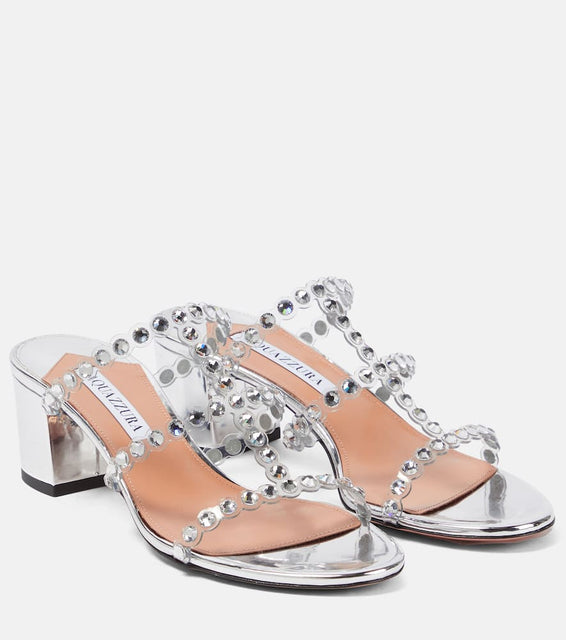 Aquazzura Tequila PVC sandals