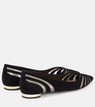 Aquazzura The Spy suede ballet flats