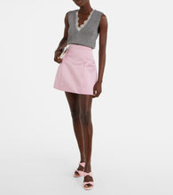 Aquazzura Twist 95 tweed mules