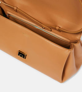 Aquazzura Twist leather clutch