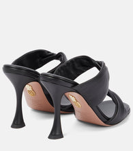 Aquazzura Twist leather sandals