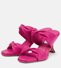 Aquazzura Twist leather sandals