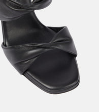 Aquazzura Twist leather sandals