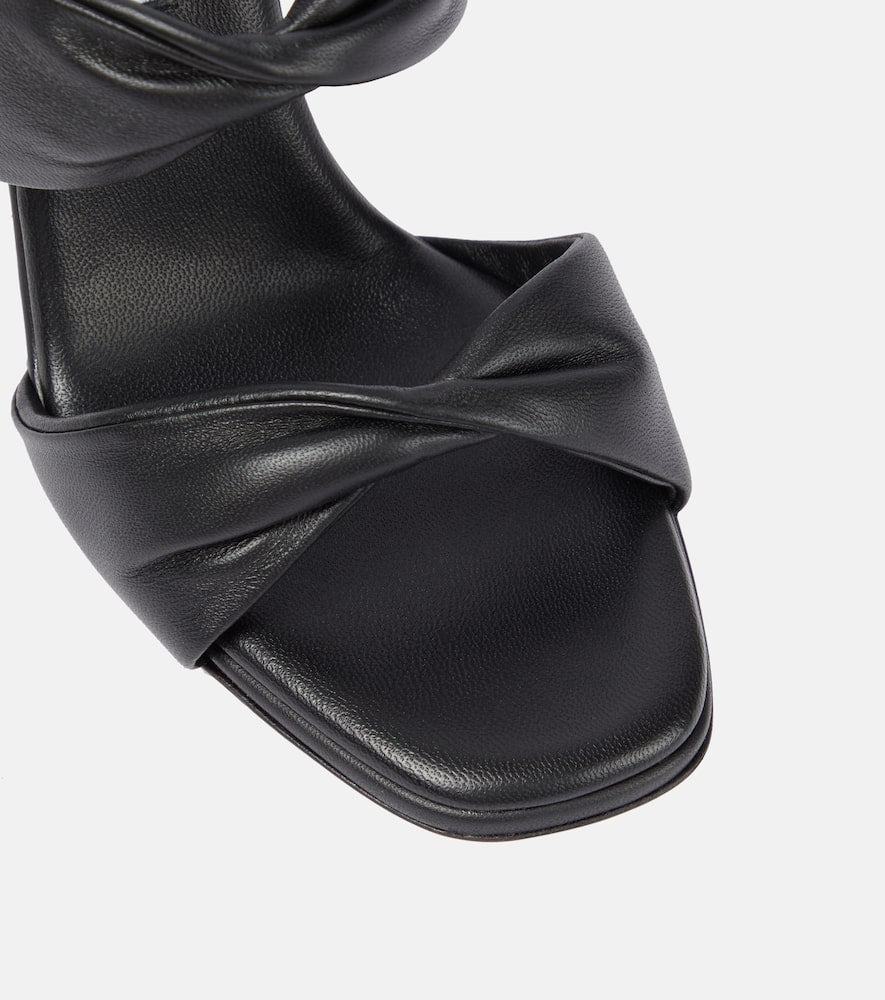Aquazzura Twist leather sandals