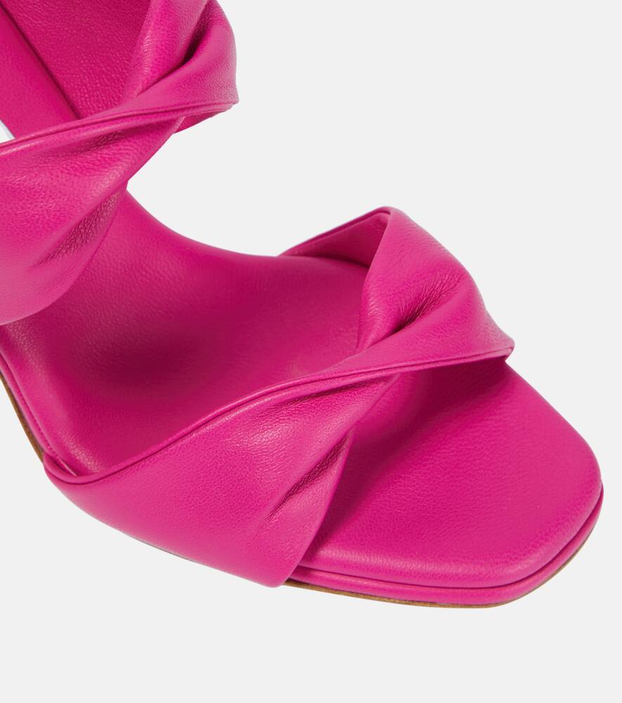 Aquazzura Twist leather sandals
