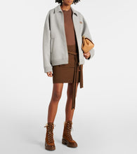 Aquazzura Very Cortina suede lace-up boots