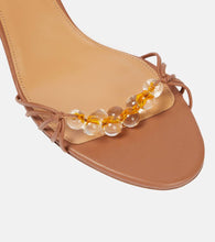 Aquazzura Very Maui 50 leather sandals