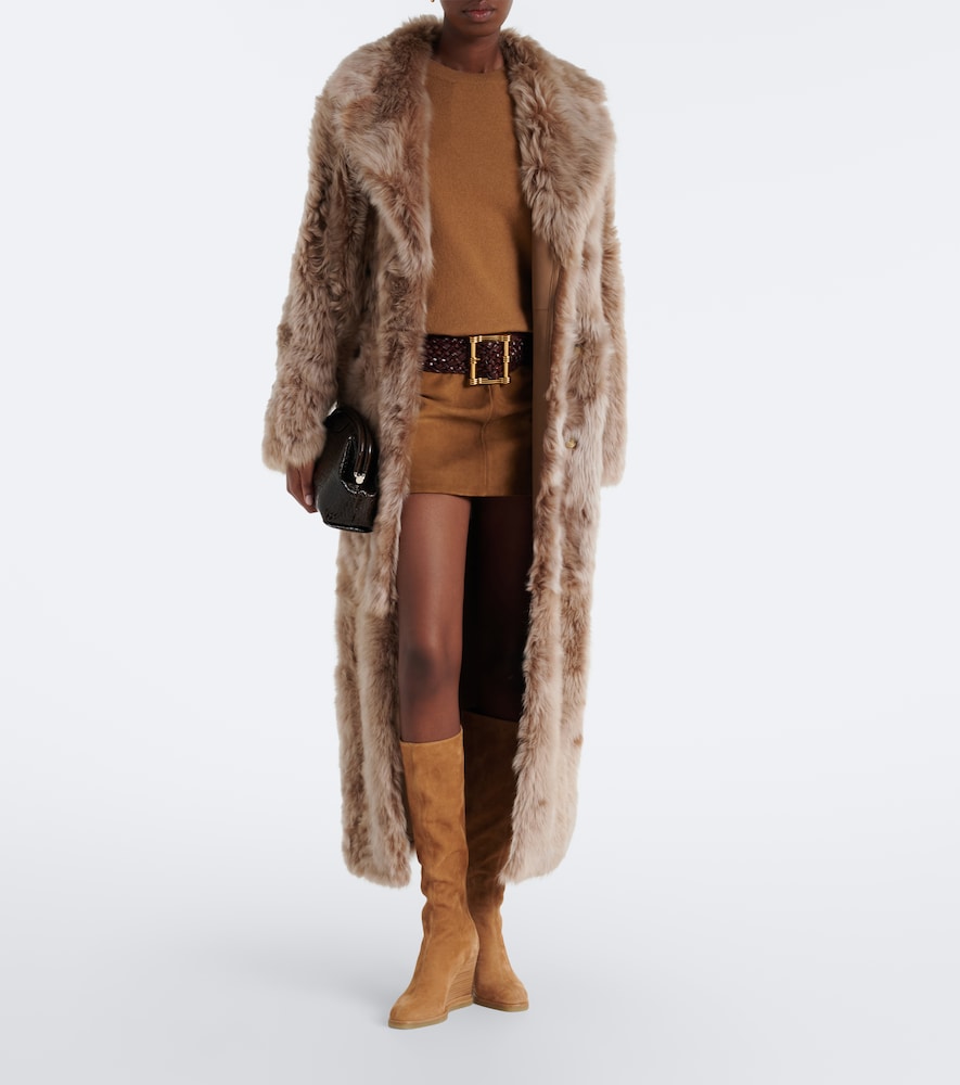 Aquazzura Saint Honore suede knee-high boots in Brown - Knee-high Boots