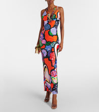 Area Printed maxi dress
