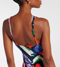 Area Printed maxi dress