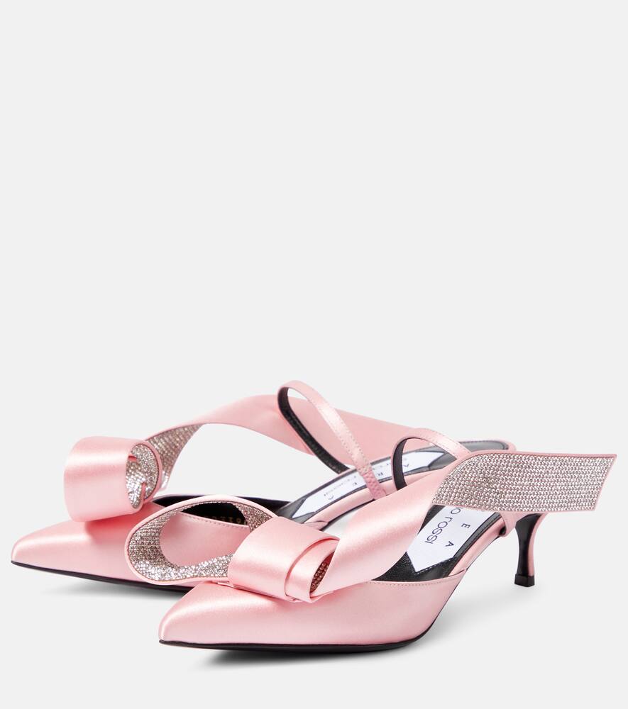 Area x Sergio Rossi Marquise crystal-embellished mules