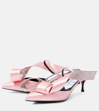 Area x Sergio Rossi Marquise crystal-embellished mules