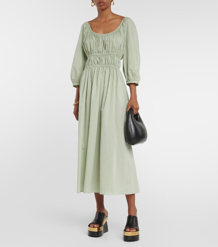 Asceno Andros cotton midi dress