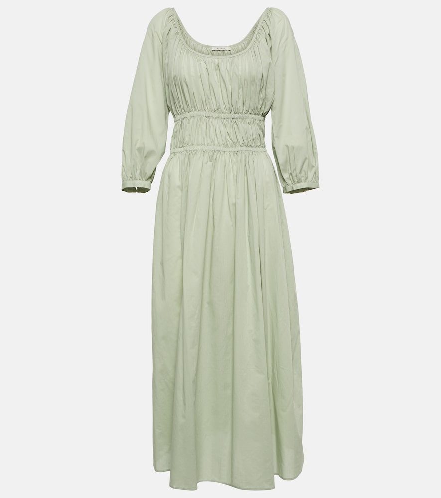 Asceno Andros cotton midi dress. Asceno Andros 棉质中长连衣裙