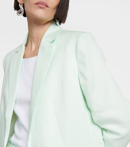 Asceno Azores linen blazer