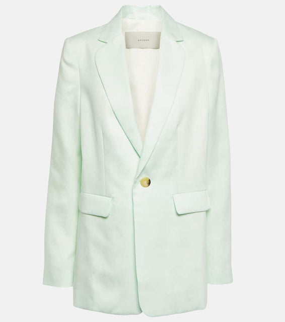 Asceno Azores linen blazer