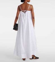 Asceno Heather cotton batiste maxi dress
