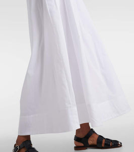 Asceno Heather cotton batiste maxi dress